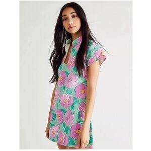Rixo floral dress